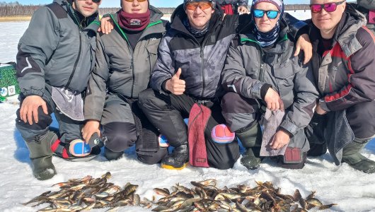 40 кг рыбы на мормышку. Кировские рыбаки вернулись с Чемпионата в Тюмени